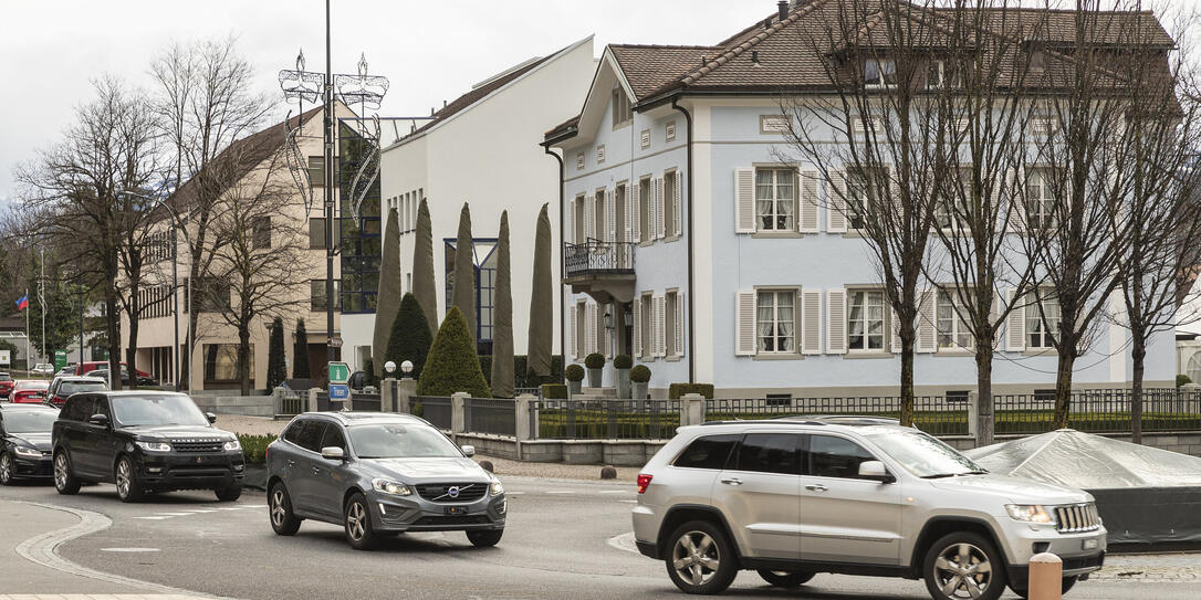 SUV in Vaduz SUV in Vaduz