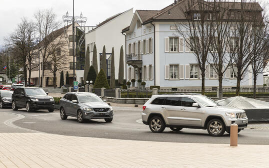 SUV in Vaduz