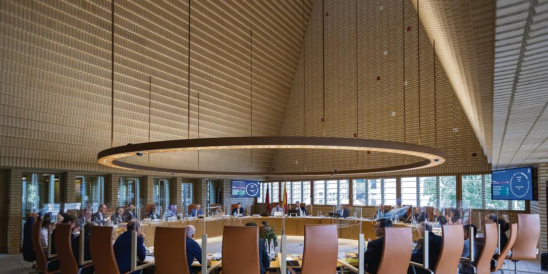 Liechtensteiner Landtag in Vaduz Liechtensteiner Landtag in Vaduz