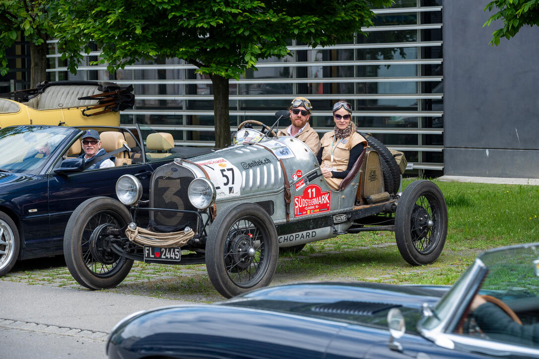 Oldtimer-4-L&auml;ndertreffen, in Ruggell (09.05.2026)