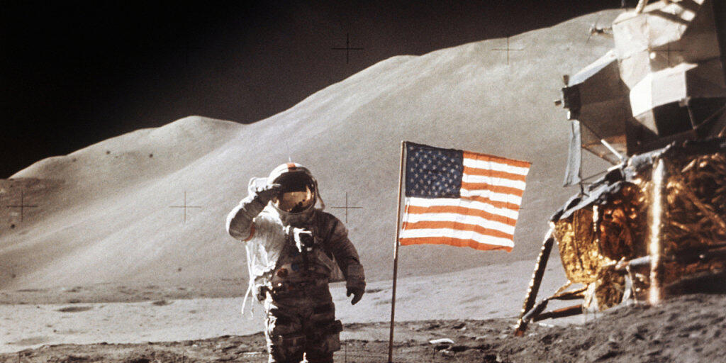 Zuletzt waren Menschen 1972 auf dem Mond gelandet. (Archivbild)