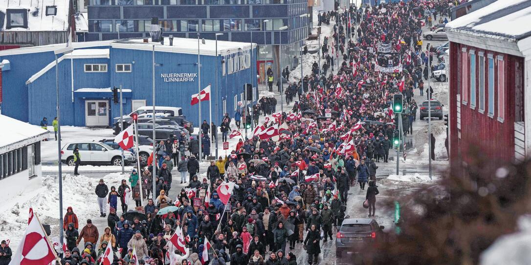 GREENLAND US PROTEST