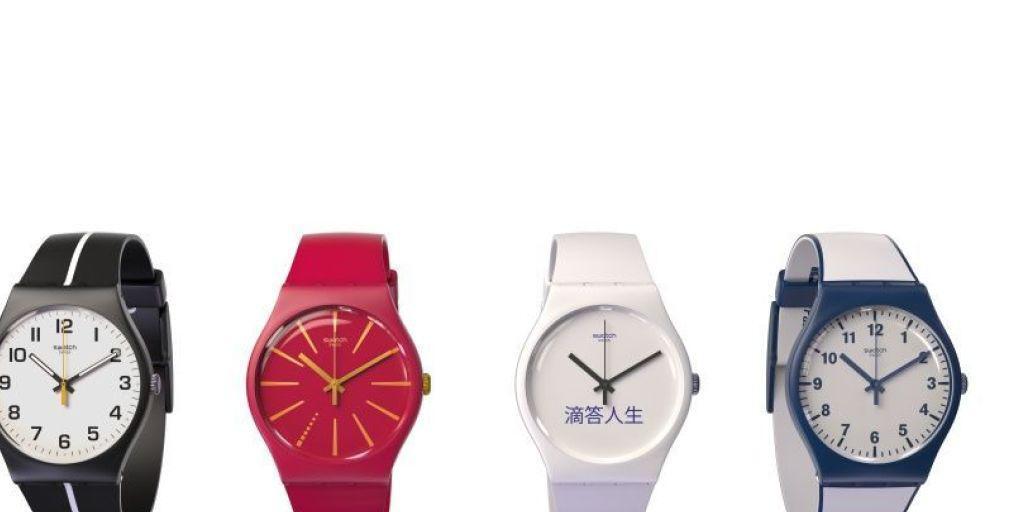 Taugen auch zum bargeldlosen Zahlen: Swatch-Bellamy-Uhren. Taugen auch zum bargeldlosen Zahlen: Swatch-Bellamy-Uhren.