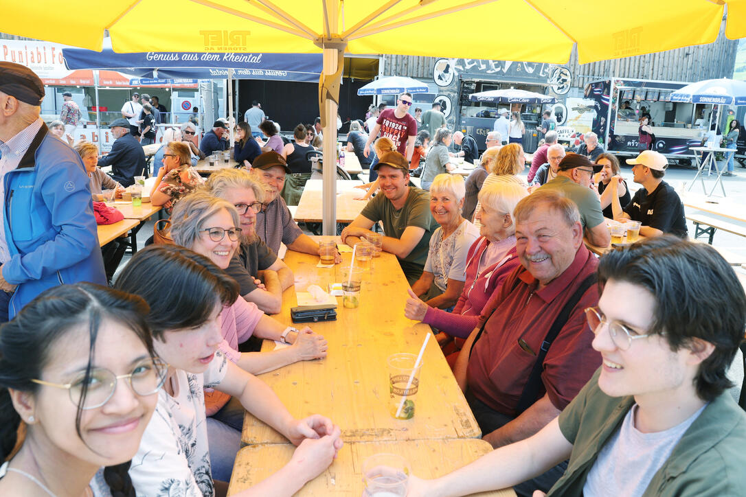 Werdenberger Streetfood Festival in Grabs,