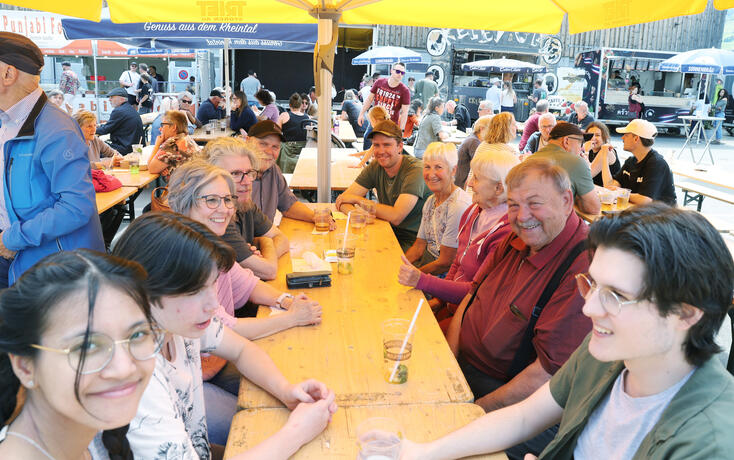 Werdenberger Streetfood Festival in Grabs,