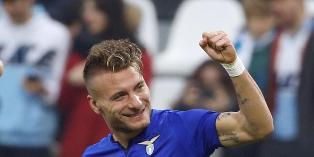 Ciro Immobile trifft für Lazio Rom vier Mal