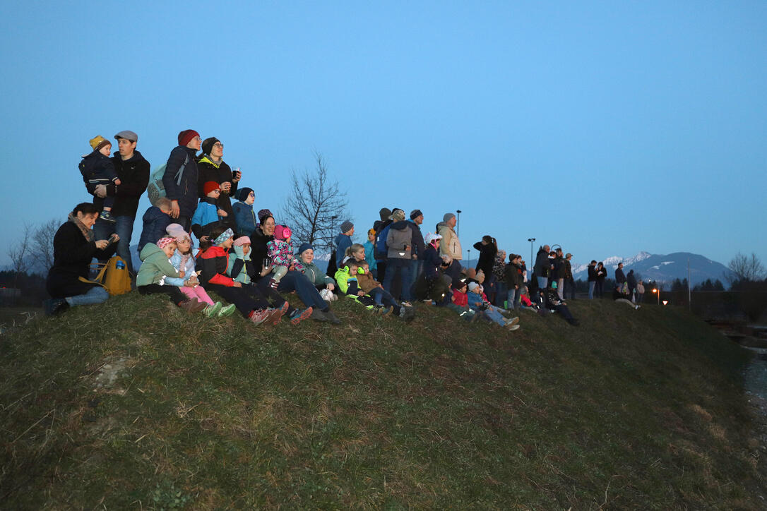 Funkensamstag in Rüthi,