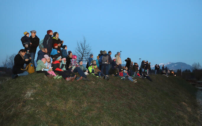 Funkensamstag in Rüthi,