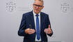 Liechtenstein Vaduz Medienraum Regierungsgebaeude PK Konzept Raum und Mobilitaet 2025 Regierungsrat Daniel Oehry