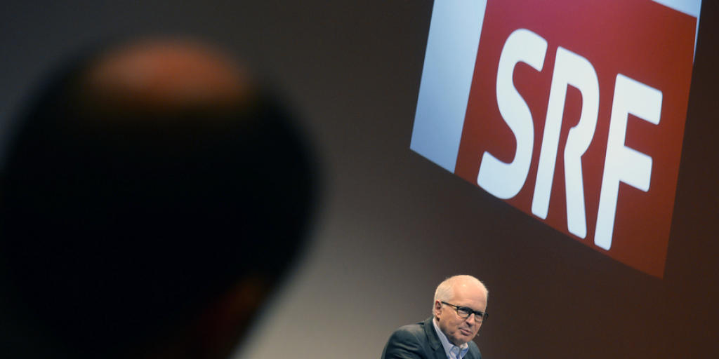 SRF-Direktor Rudolf Matter an der Jahres-MK vom Mittwoch in Zürich. Der Marktanteil von SRF ging letztes Jahr zurück, von 32,2 auf 30,3 Prozent.