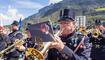 Feierlichkeiten zum Jubiläum bei der alten Rheinbrücke Vaduz–Sevelen