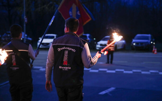 Fackel- und Lampionzug in Gamprin (08.03.2025)