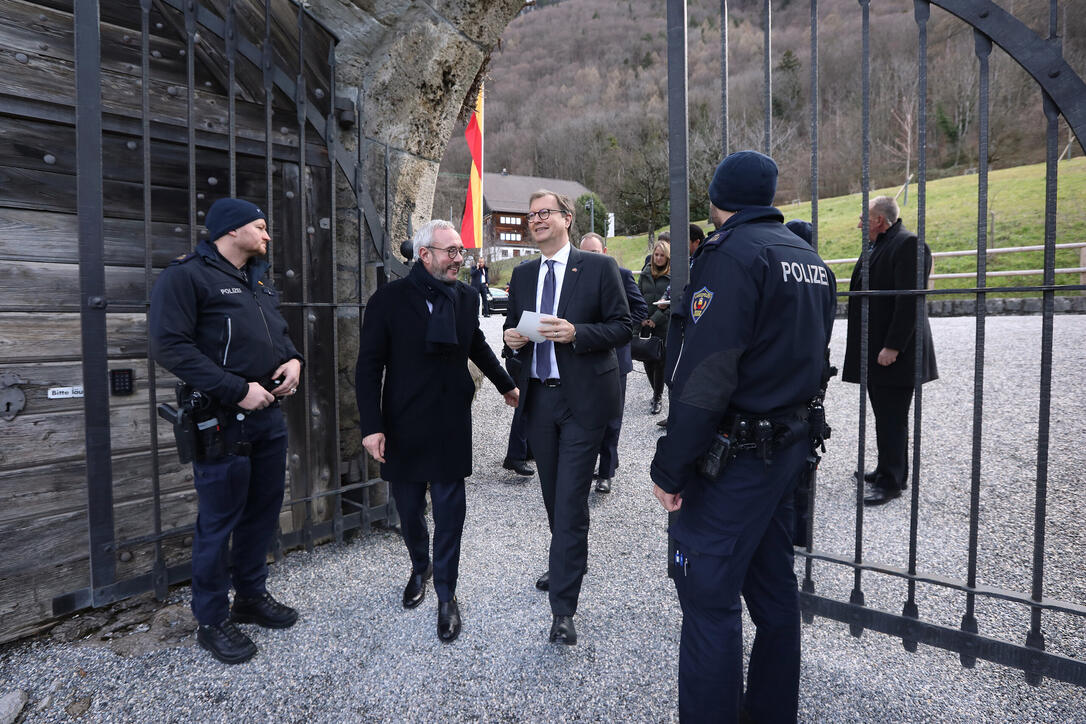 Neujahrsempfang für das diplomatische Corps auf Schloss Vaduz