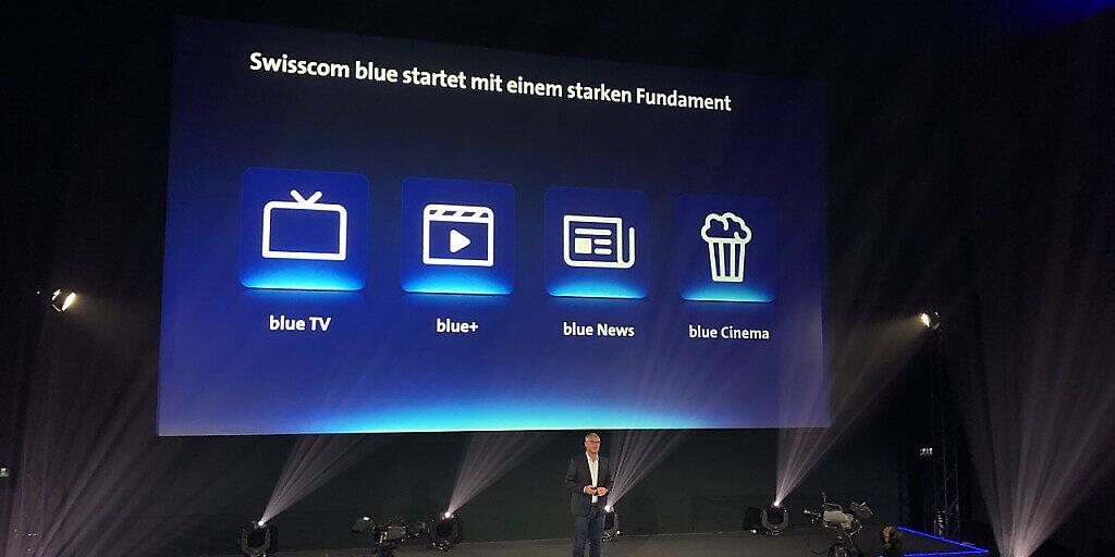 Die vier Swisscom-Marken werden unter der Marke &laquo;Blue&raquo; zusammengefasst.
