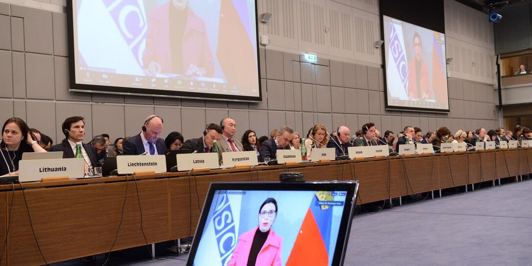 Engagement Liechtensteins bei hochrangiger OSZE-Menschenhandelskonferenz