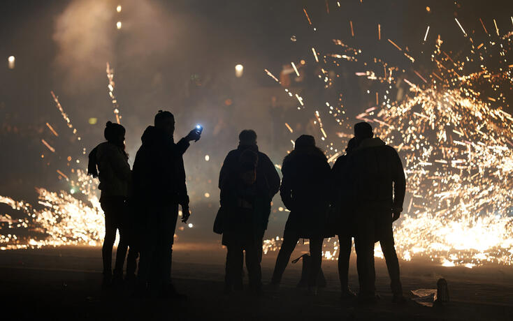 Feuerwerk in Koblenz
