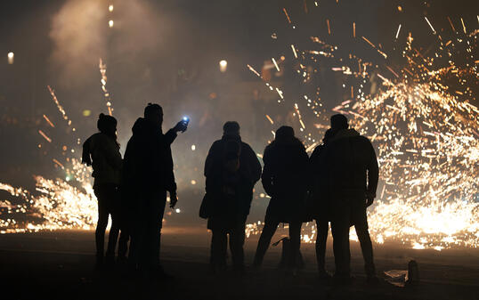 Feuerwerk in Koblenz