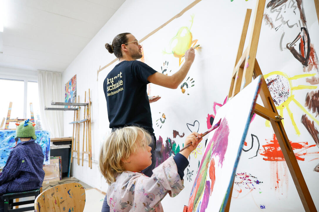 Nacht der offenen Tür der Kunstschule Liechtenstein