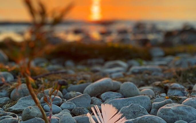 Sonnenuntergang am Bodensee