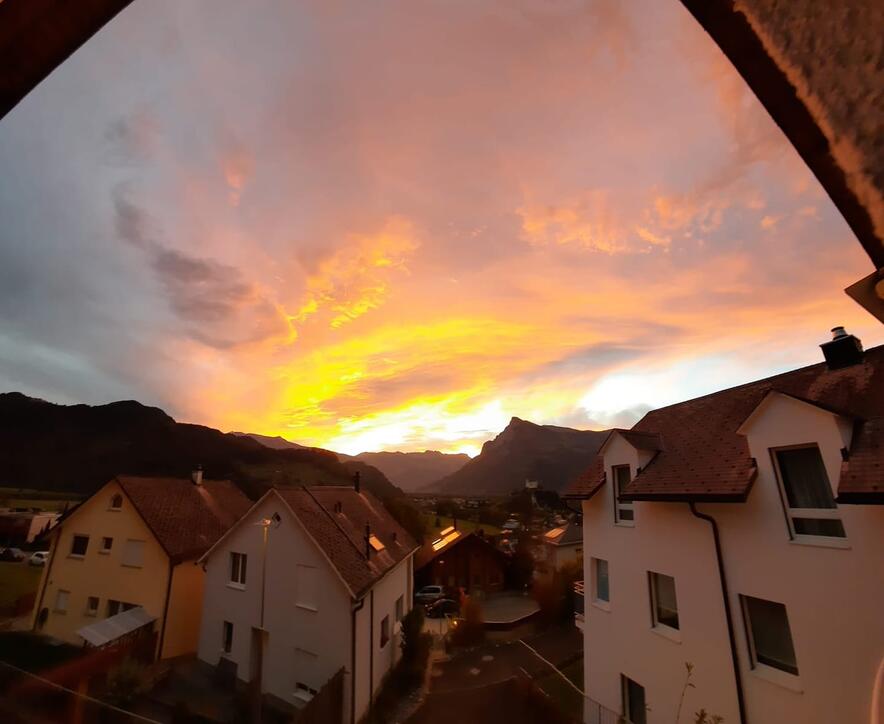 Wunderschöne Abendstimmung