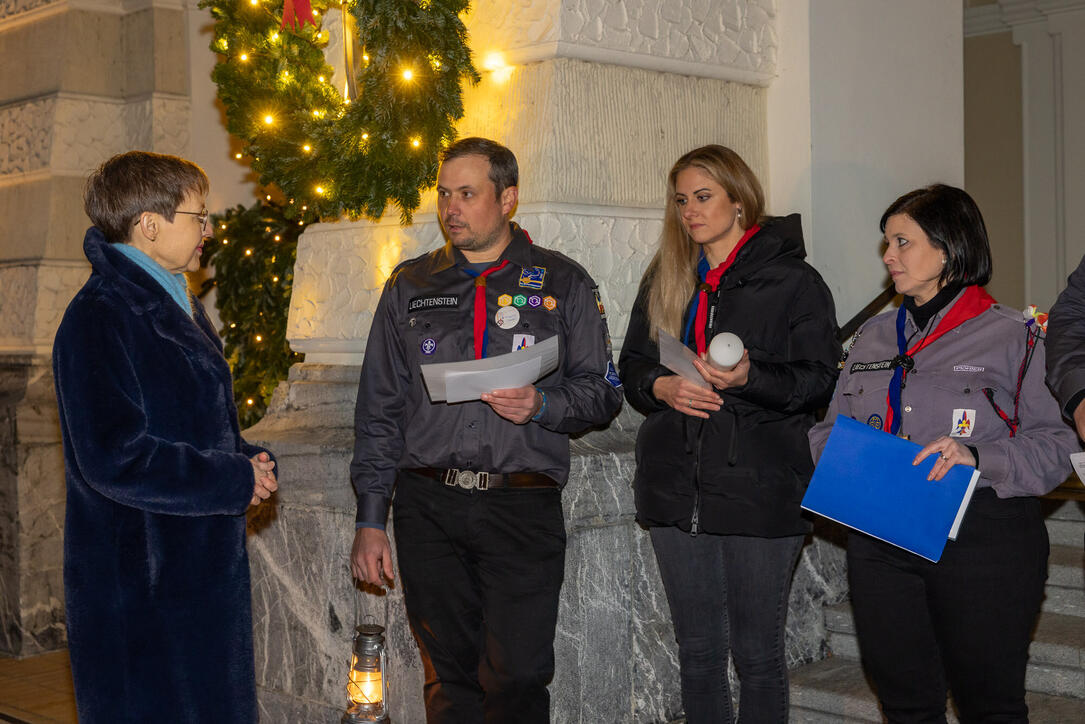 Friedenslicht 2025 in Liechtenstein (17.12.2025)