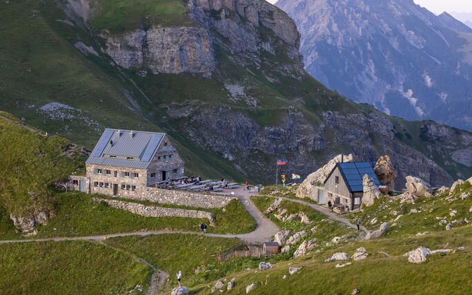 Wanderung Pfälzerhütte Naafkopf
