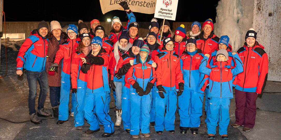 Das Team der Special Olympics Liechtenstein zeigte gute Leistungen beim Jubiläum der Winterspiele. Das Team der Special Olympics Liechtenstein zeigte gute Leistungen beim Jubiläum der Winterspiele.