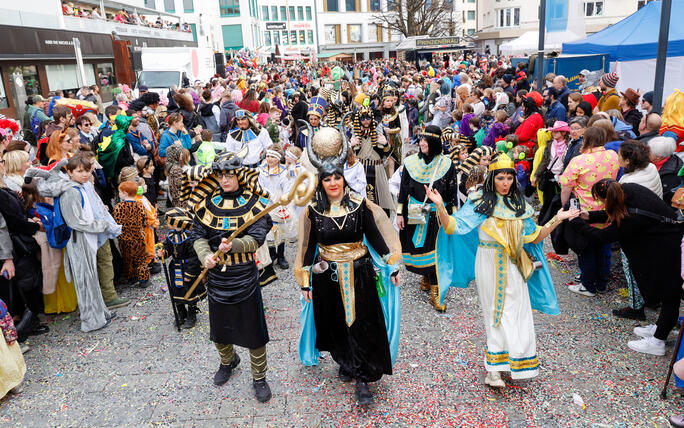 Fasnachtsumzug in Vaduz