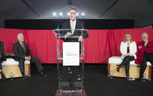 SBB-Chef Andreas Meyer lanciert in Renens "Léman 2030"