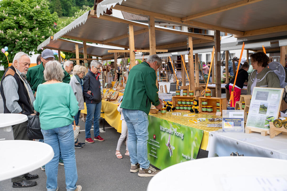 Wartauer Fr&uuml;hlingsmarkt in Azmoos