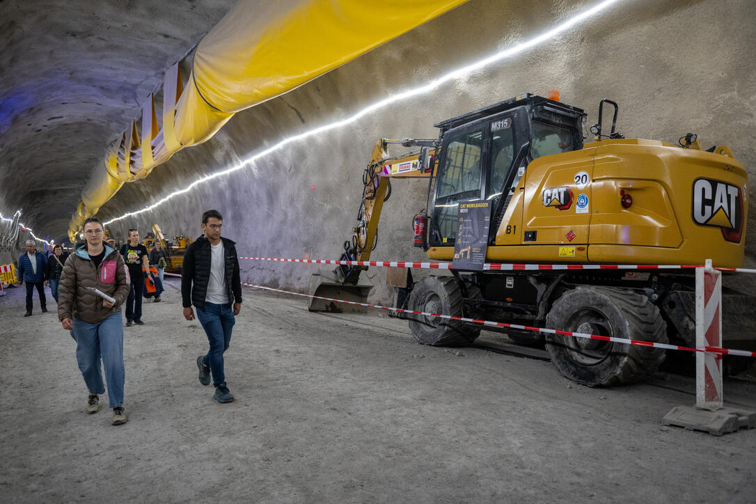 Stadttunnel Feldkirch - Tag der offenen Baustelle