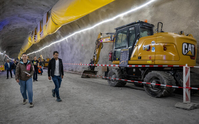 Stadttunnel Feldkirch - Tag der offenen Baustelle
