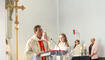 Dankesgottesdienst und Besichtigung des neuen neuen Glockenstuhles in der Theresienkirche in  Schaanwald