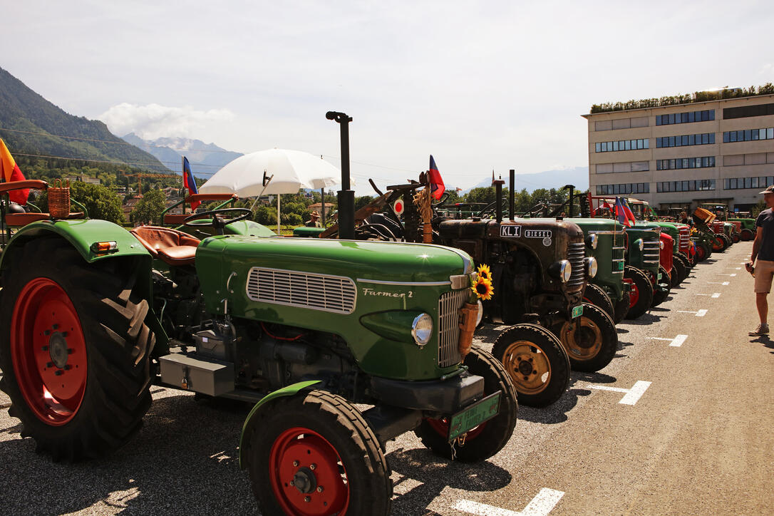 Oldtimer Traktorentreffen in Schaan,