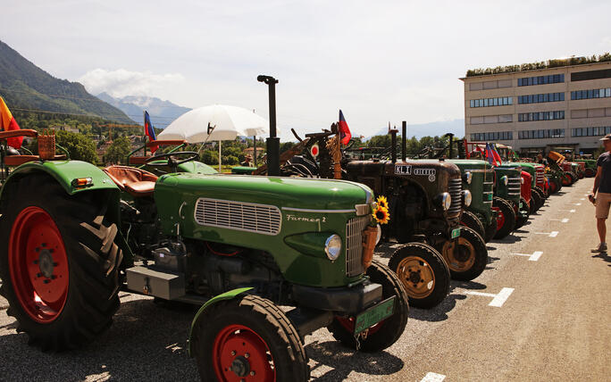 Oldtimer Traktorentreffen in Schaan,