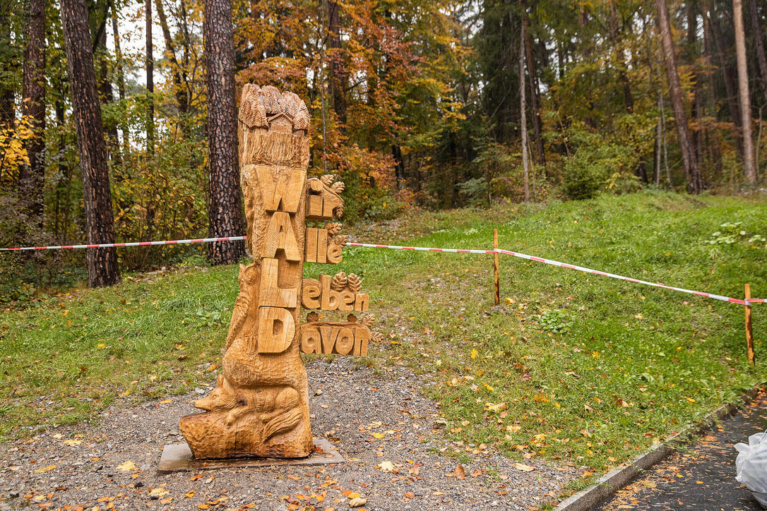 Eröffnung Walderlebnispfad in Vaduz
