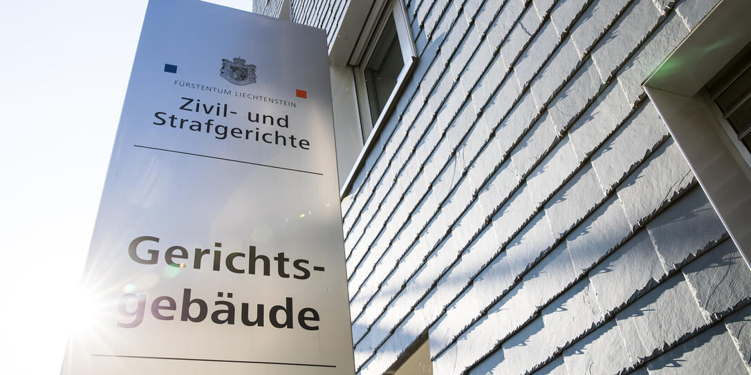 Gerichtsgebäude in Vaduz Gerichtsgebäude in Vaduz