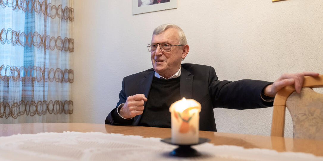 Pfarrer Josef Gehrer in Schellenberg Pfarrer Josef Gehrer in Schellenberg