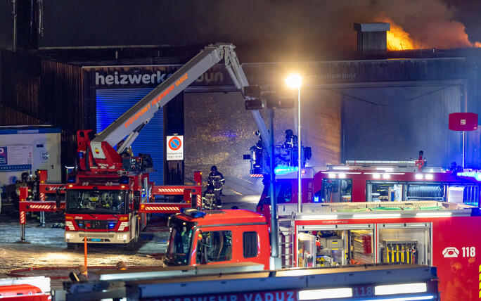 Brand Heizwerk Malbun (16.12.2025)
