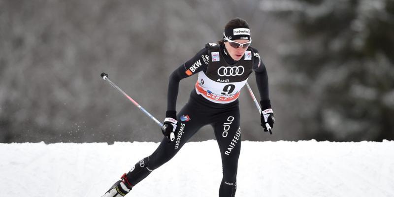 Nathalie von Siebenthal machte in Toblach einen Rang in der Gesamtwertung der Tour de Ski gut