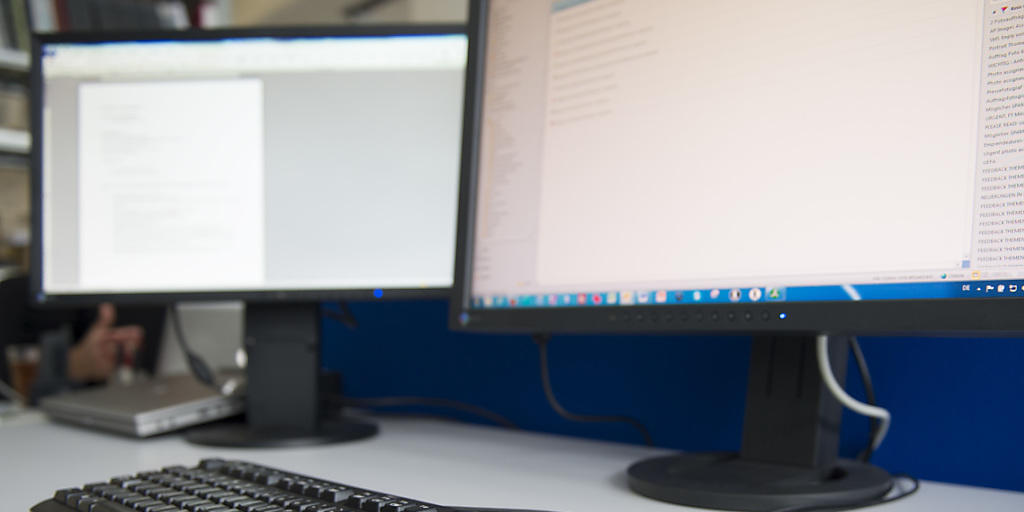 Weil PCs in Konkurrenz zu Tablet oder Smartphone stehen, wurden im letzten Quartal weltweit fast 11 Prozent weniger verkauft. (Symbolbild). Weil PCs in Konkurrenz zu Tablet oder Smartphone stehen, wurden im letzten Quartal weltweit fast 11 Prozent weniger verkauft. (Symbolbild).