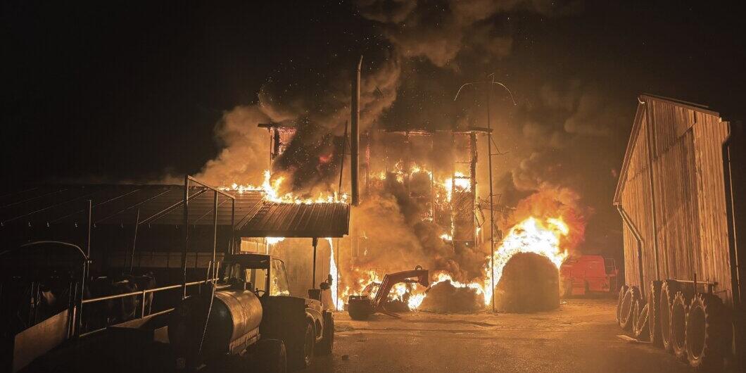 Grossbrand Schellenberg im September 2025