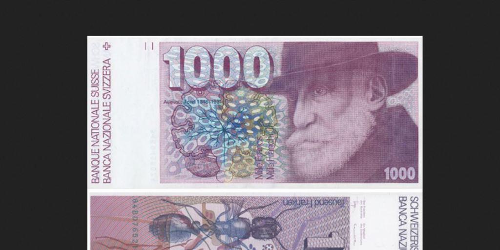 Für die sechste Banknotenserie von 1976 - im Bild die Tausender-Note - soll keine Umtauschfrist mehr gelten.