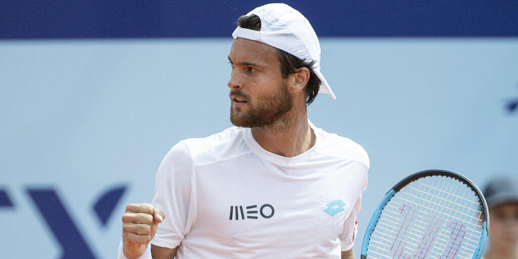 João Sousa ist nach dem 4:6, 6:3, 7:5-Sieg über Roberto Bautista Agut der neue Topfavorit in Gstaad