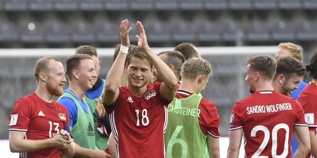 Nicolas Hasler bedankt sich Nicolas Hasler bedankt sich