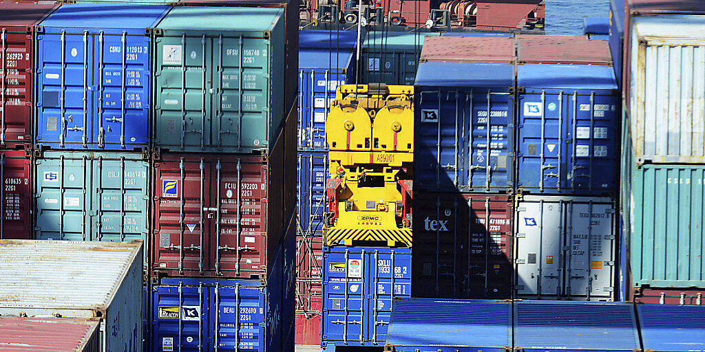 Die Experten der Credit Suisse rechnen mit einer Abschw&auml;chung des Exportwachstums im weiteren Jahresverlauf. (Symbolbild)