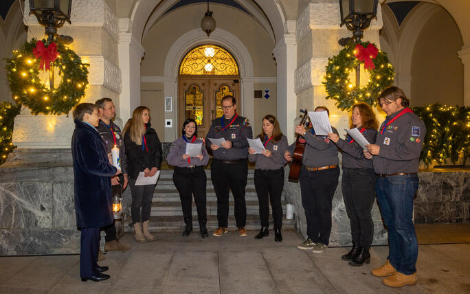 Friedenslicht 2025 in Liechtenstein (17.12.2025)