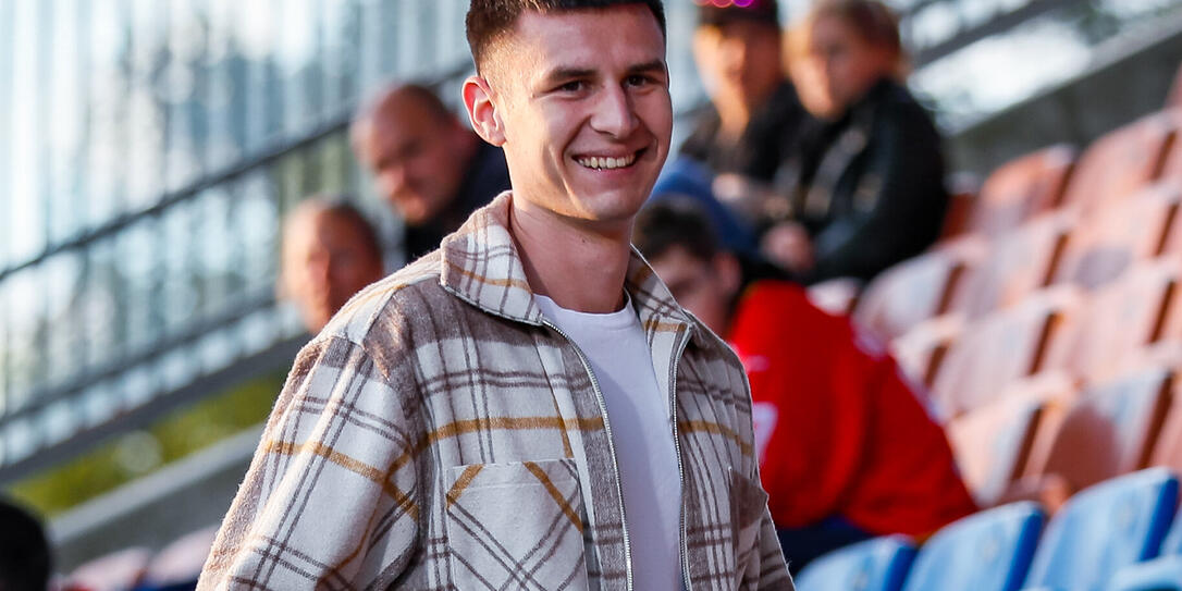Nur Zuschauer: Nach seiner Verletzung verpasste Noah Frommelt die vier Länderspiele in der Nations League. Nur Zuschauer: Nach seiner Verletzung verpasste Noah Frommelt die vier Länderspiele in der Nations League.