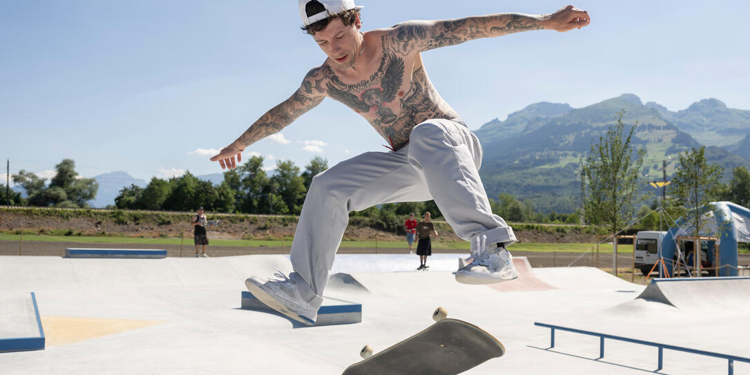 Skatepark Eröffnung in Schaan