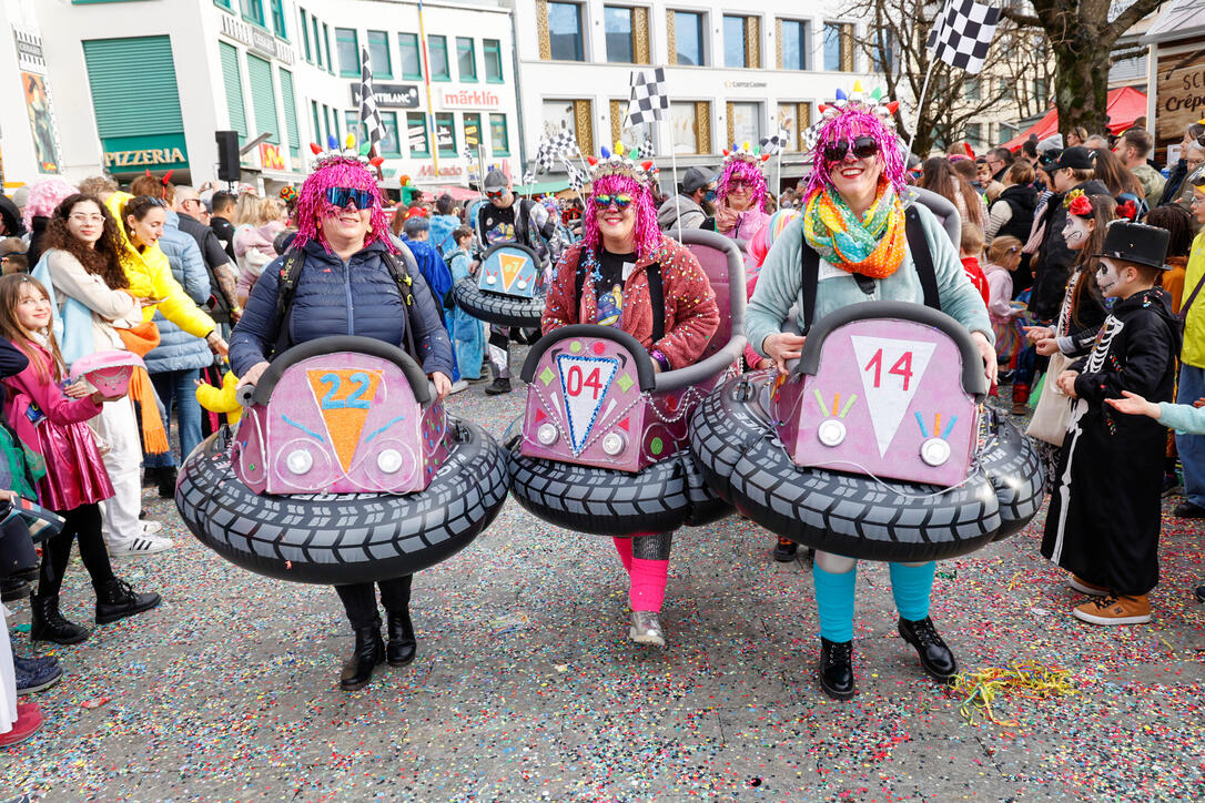 Fasnachtsumzug in Vaduz